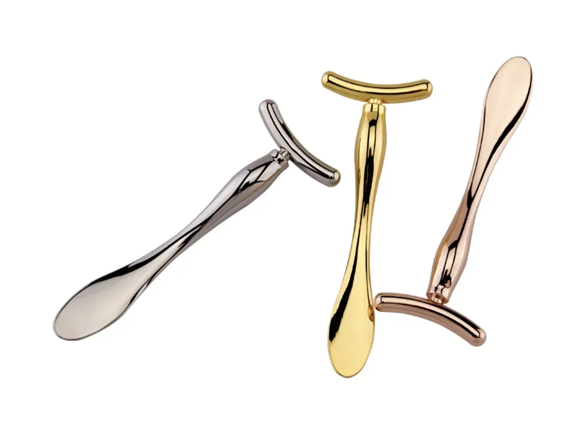 T-Shape Metal Facial Massager