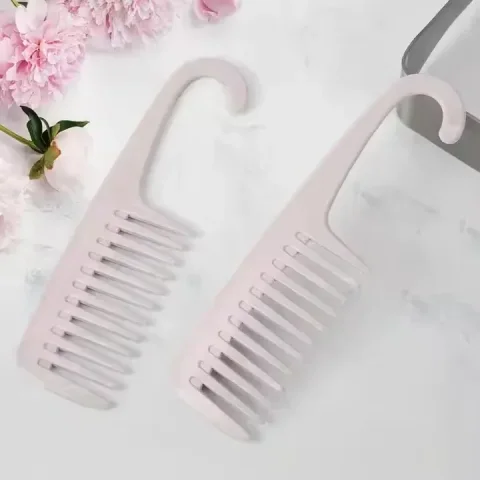 Wheat Straw Wide-Tooth Comb — Haircare Tools — ELK Beauty OEM/ODM