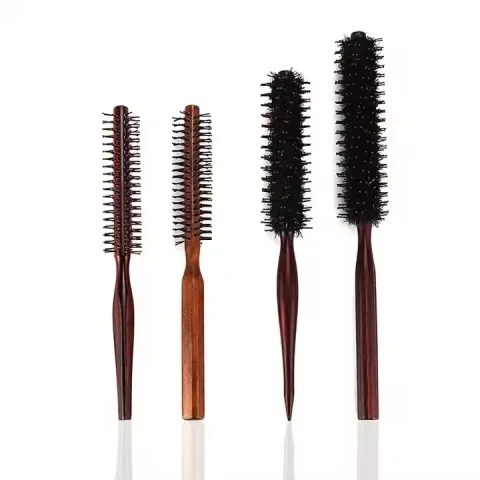 Wooden Round Barrel Brush — Haircare Tools — ELK Beauty OEM/ODM