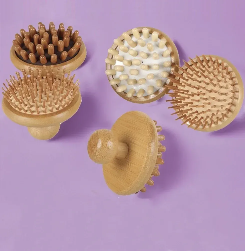 Wooden Scalp Massage Comb